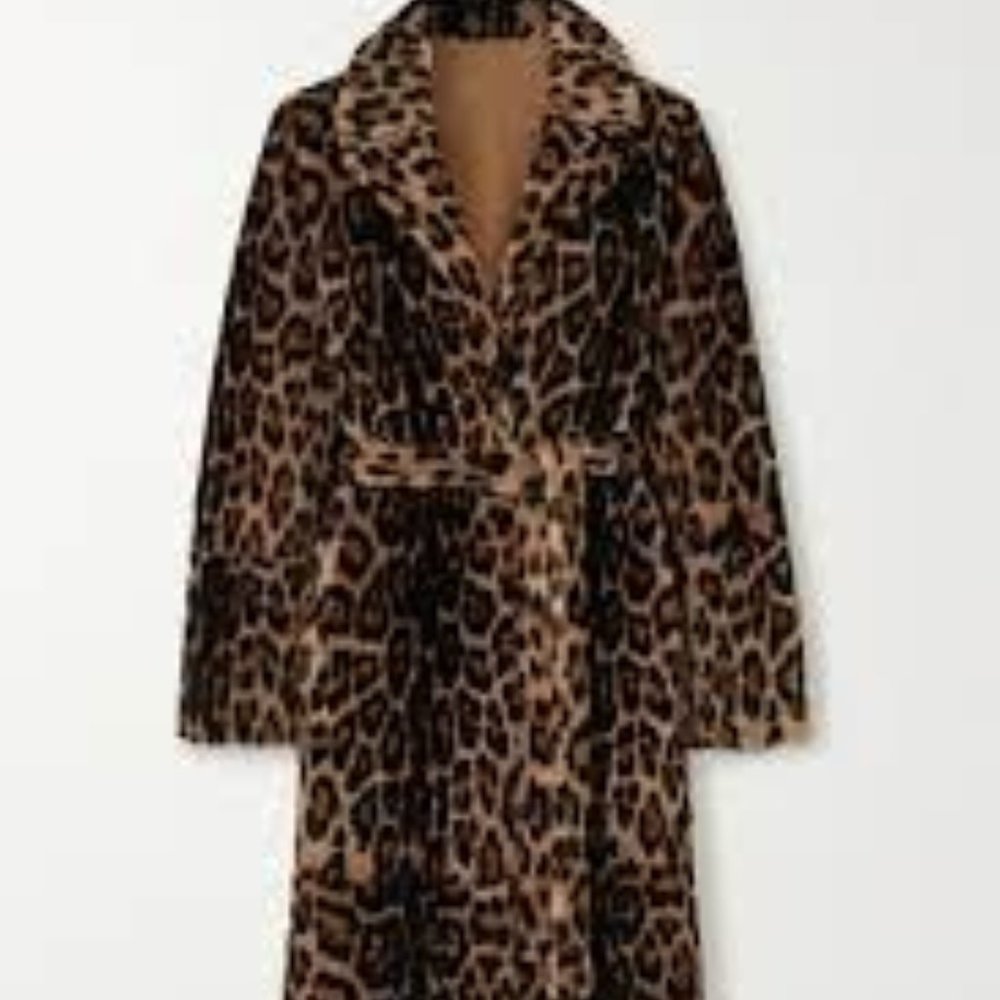 Brand New Yves Salomon Reversible Shearling Coat